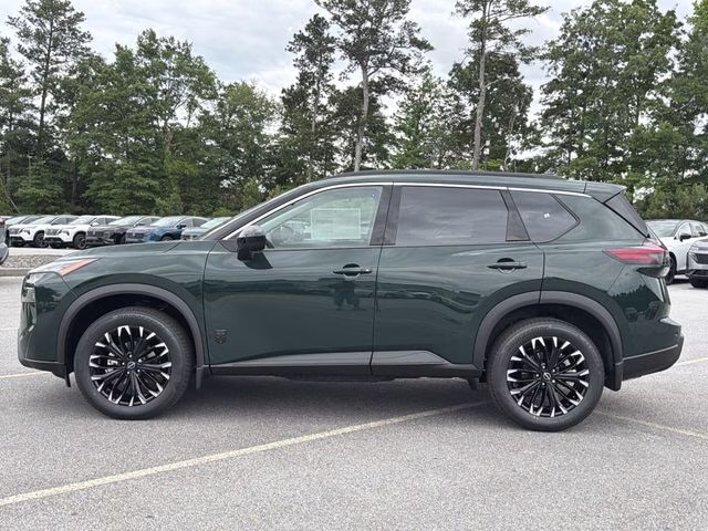 2026 Obsidian Green Nissan Rogue Dark Armor FWD SUV