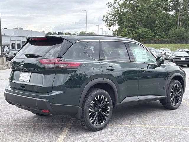 2026 Obsidian Green Nissan Rogue Dark Armor FWD SUV