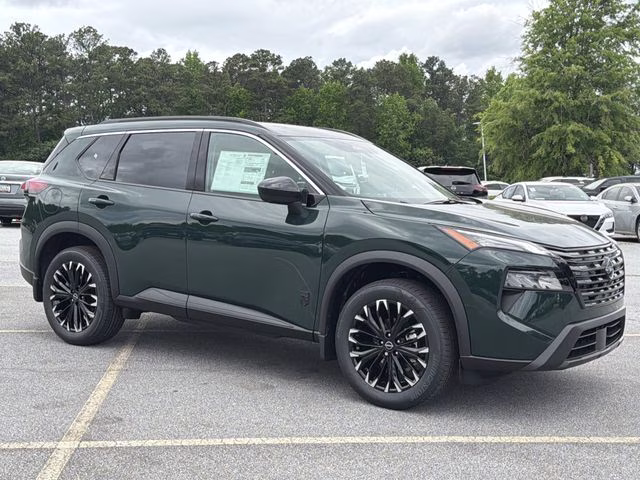2026 Obsidian Green Nissan Rogue Dark Armor FWD SUV