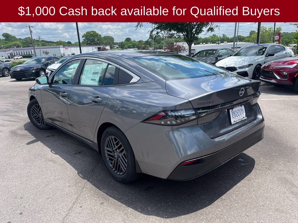 2026 Gun Metallic Nissan Sentra SV FWD Sedan