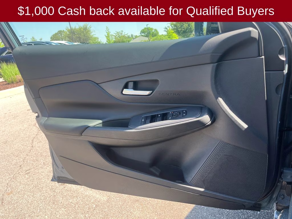 2026 Atlantic Gray Metallic Nissan Sentra SV FWD Sedan