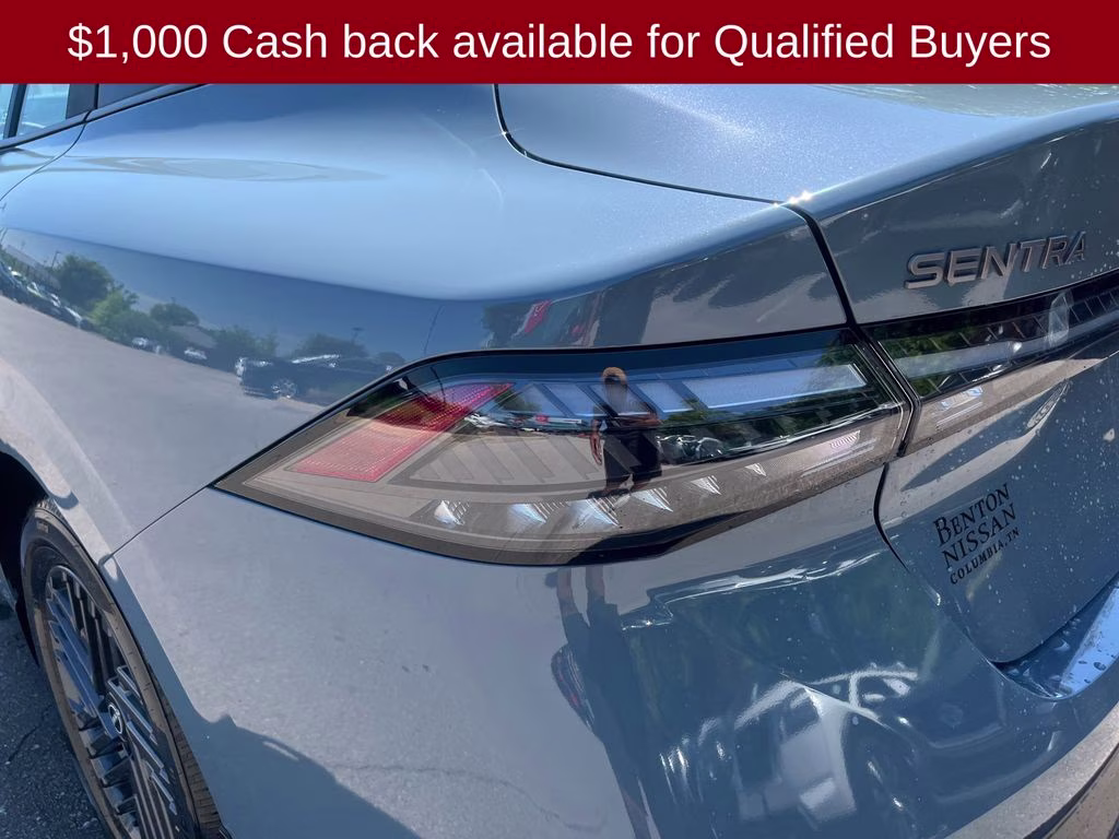 2026 Atlantic Gray Metallic Nissan Sentra SV FWD Sedan