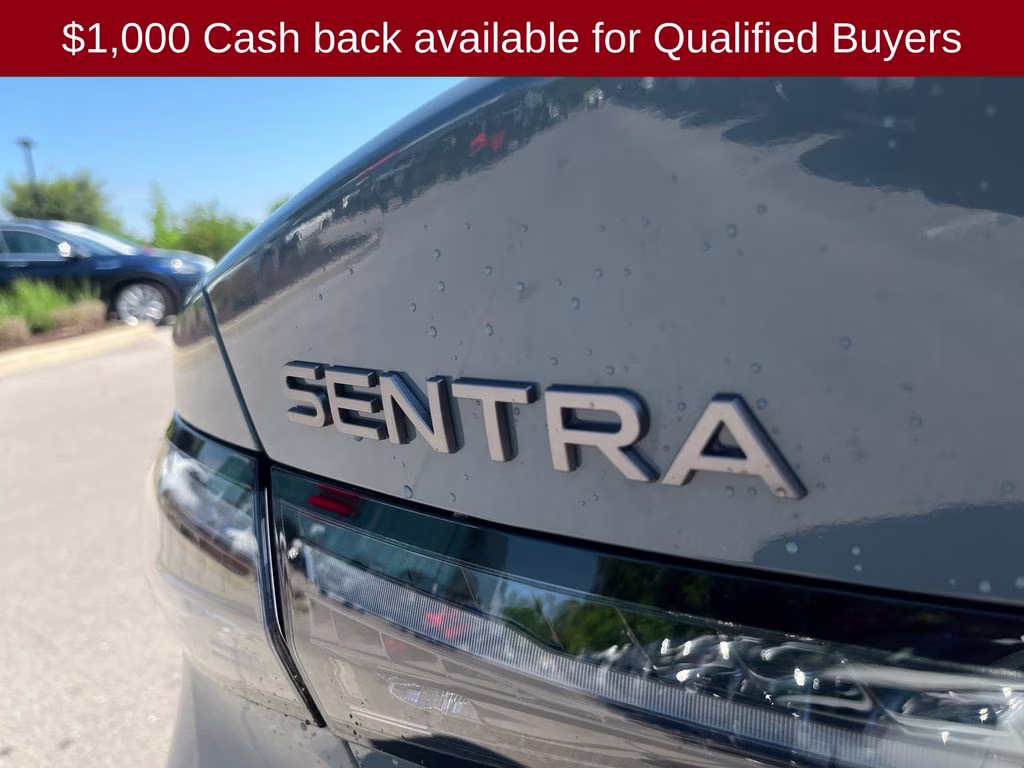2026 Atlantic Gray Metallic Nissan Sentra SV FWD Sedan