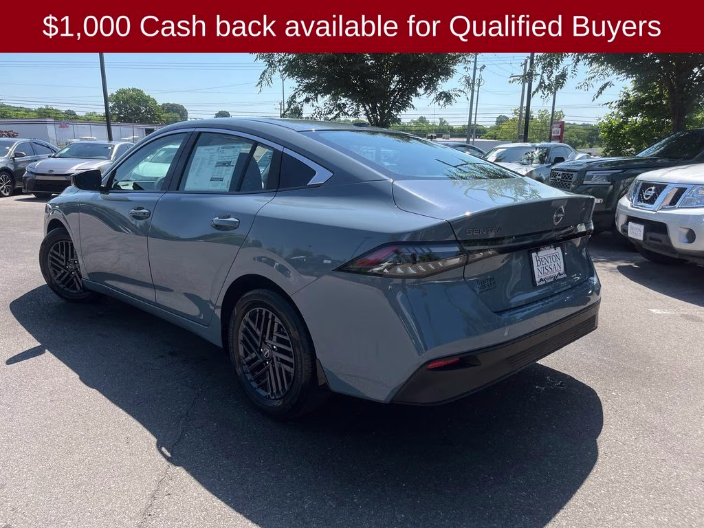2026 Atlantic Gray Metallic Nissan Sentra SV FWD Sedan