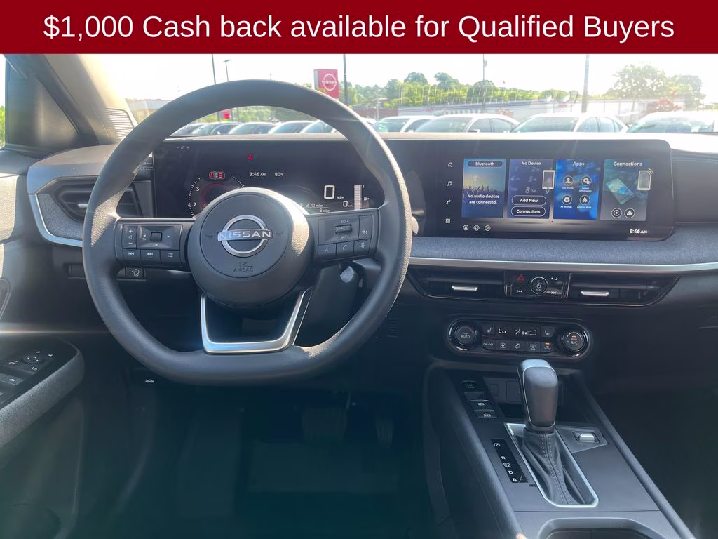 2026 Gun Metallic Nissan Kicks SV FWD SUV