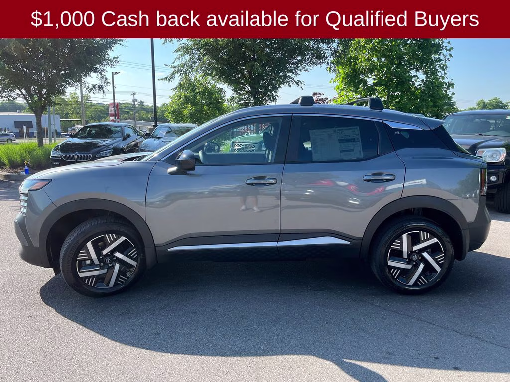 2026 Gun Metallic Nissan Kicks SV FWD SUV