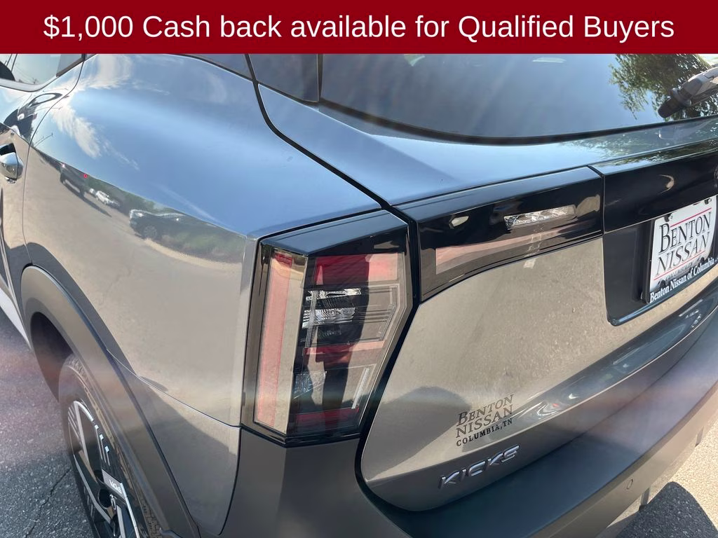 2026 Gun Metallic Nissan Kicks SV FWD SUV