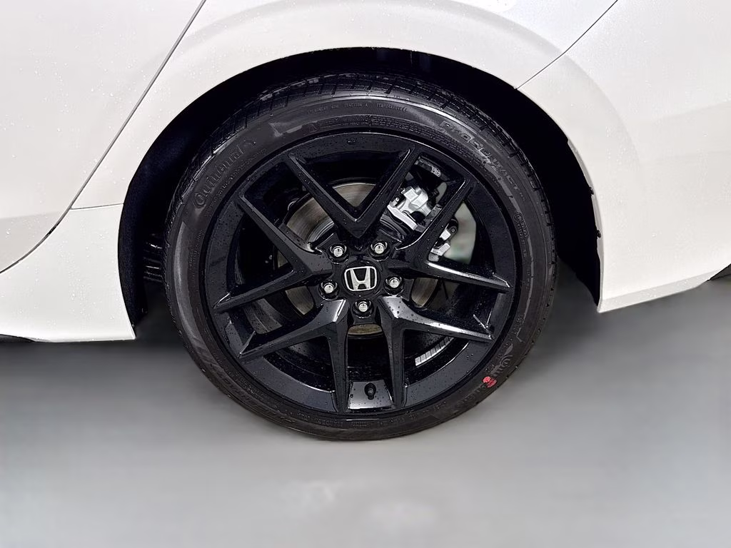 2026 Platinum White Pearl Honda Civic Hybrid Sport FWD Hatchback