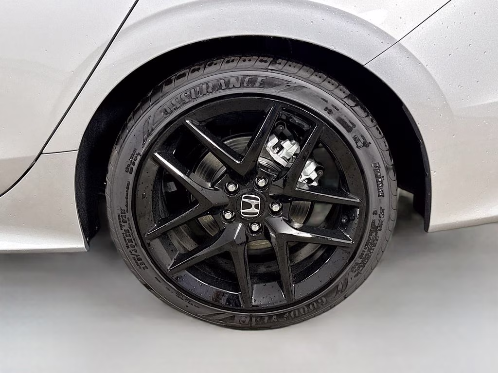 2026 Solar Silver Metallic Honda Civic Hybrid Sport FWD Sedan