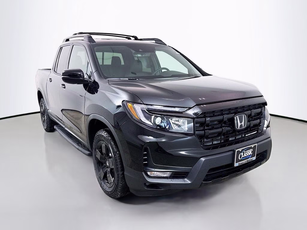 2026 Crystal Black Pearl Honda Ridgeline Black Edition AWD Truck