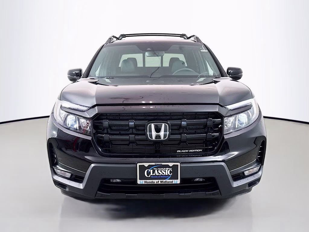 2026 Crystal Black Pearl Honda Ridgeline Black Edition AWD Truck