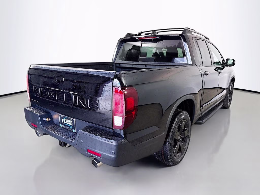 2026 Crystal Black Pearl Honda Ridgeline Black Edition AWD Truck