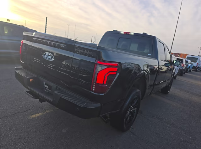 2025 Agate Black Metallic Ford F-150 Platinum 4X4 Truck