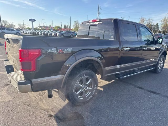 2020 Magma Red Metallic Ford F-150 Lariat 4X4 Truck