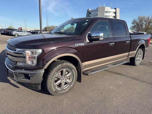 2020 Magma Red Metallic Ford F-150 Lariat 4X4 Truck
