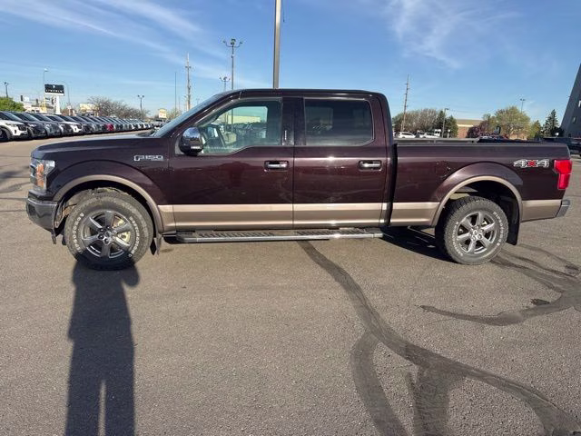 2020 Magma Red Metallic Ford F-150 Lariat 4X4 Truck