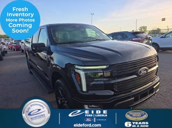 2025 Agate Black Metallic Ford F-150 Platinum 4X4 Truck