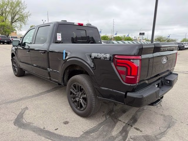 2025 Agate Black Metallic Ford F-150 Platinum 4X4 Truck