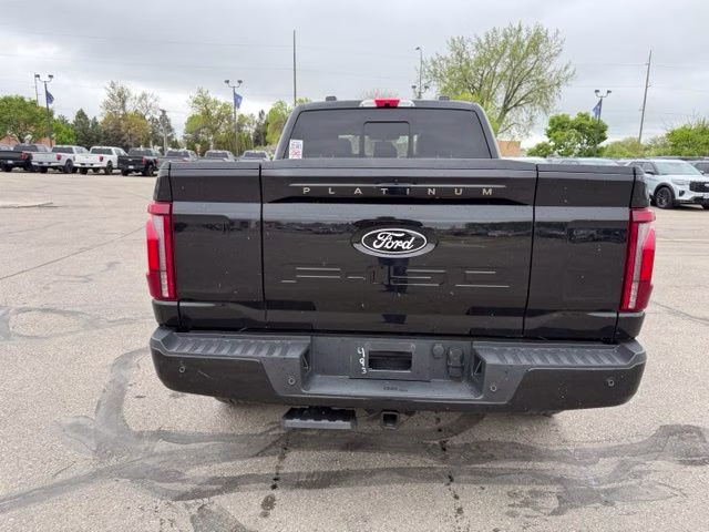 2025 Agate Black Metallic Ford F-150 Platinum 4X4 Truck