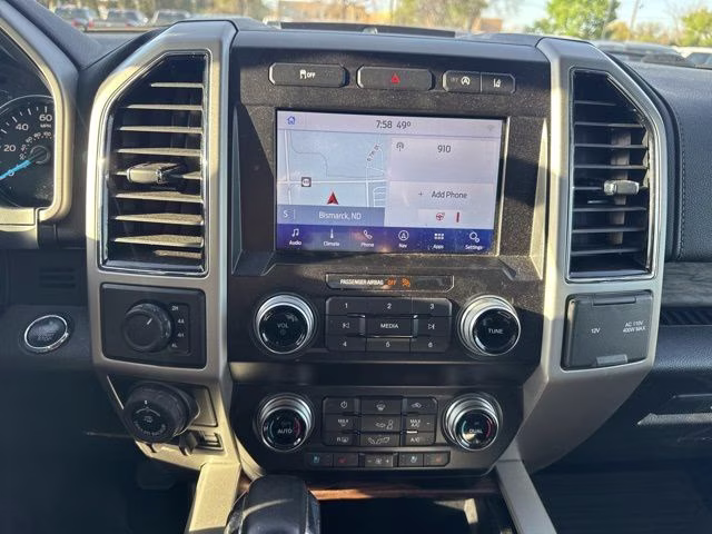 2020 Magma Red Metallic Ford F-150 Lariat 4X4 Truck