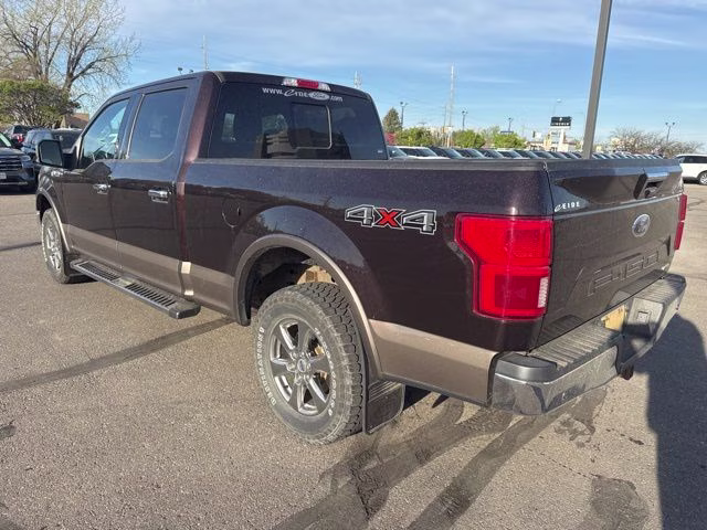 2020 Magma Red Metallic Ford F-150 Lariat 4X4 Truck
