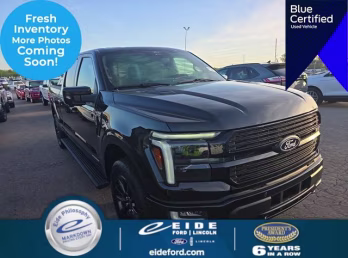 2025 Agate Black Metallic Ford F-150 Platinum 4X4 Truck
