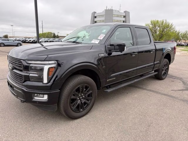 2025 Agate Black Metallic Ford F-150 Platinum 4X4 Truck