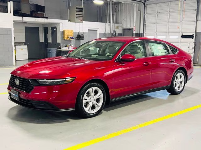 2026 Radiant Red Metallic Honda Accord LX FWD Sedan
