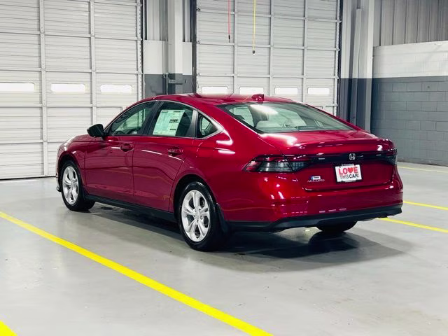 2026 Radiant Red Metallic Honda Accord LX FWD Sedan