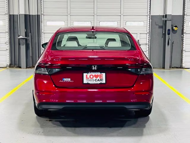 2026 Radiant Red Metallic Honda Accord LX FWD Sedan