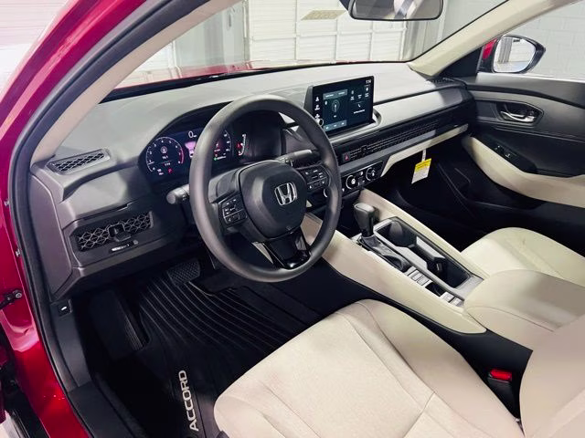 2026 Radiant Red Metallic Honda Accord LX FWD Sedan