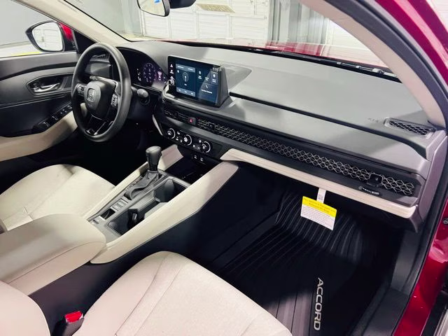 2026 Radiant Red Metallic Honda Accord LX FWD Sedan