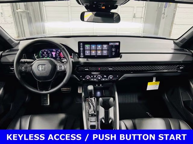 2026 Solar Silver Metallic Honda Accord Hybrid Sport-L FWD Sedan
