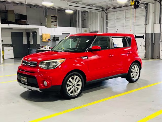 2019 Inferno Red Kia Soul Plus FWD Hatchback