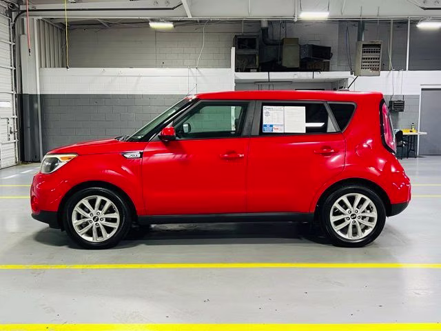 2019 Inferno Red Kia Soul Plus FWD Hatchback