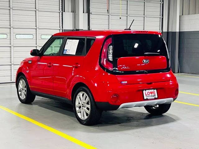 2019 Inferno Red Kia Soul Plus FWD Hatchback