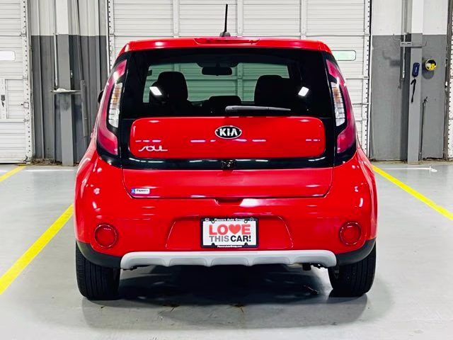 2019 Inferno Red Kia Soul Plus FWD Hatchback