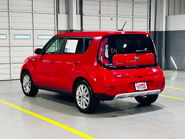 2019 Inferno Red Kia Soul Plus FWD Hatchback