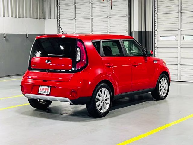 2019 Inferno Red Kia Soul Plus FWD Hatchback