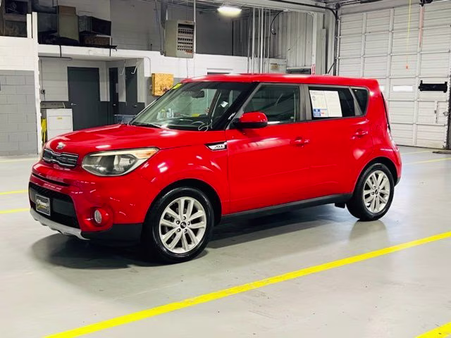 2019 Inferno Red Kia Soul Plus FWD Hatchback