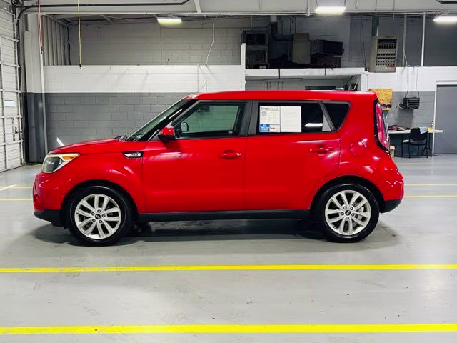 2019 Inferno Red Kia Soul Plus FWD Hatchback