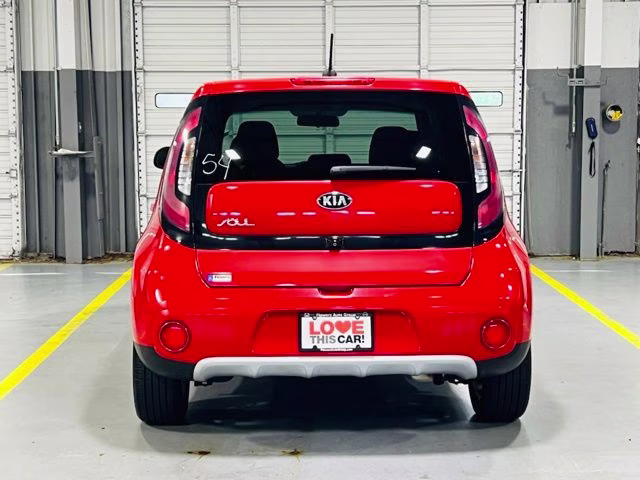 2019 Inferno Red Kia Soul Plus FWD Hatchback