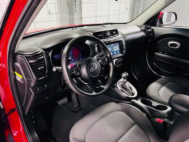 2019 Inferno Red Kia Soul Plus FWD Hatchback
