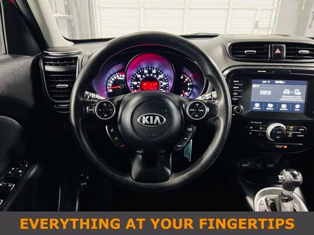 2019 Inferno Red Kia Soul Plus FWD Hatchback