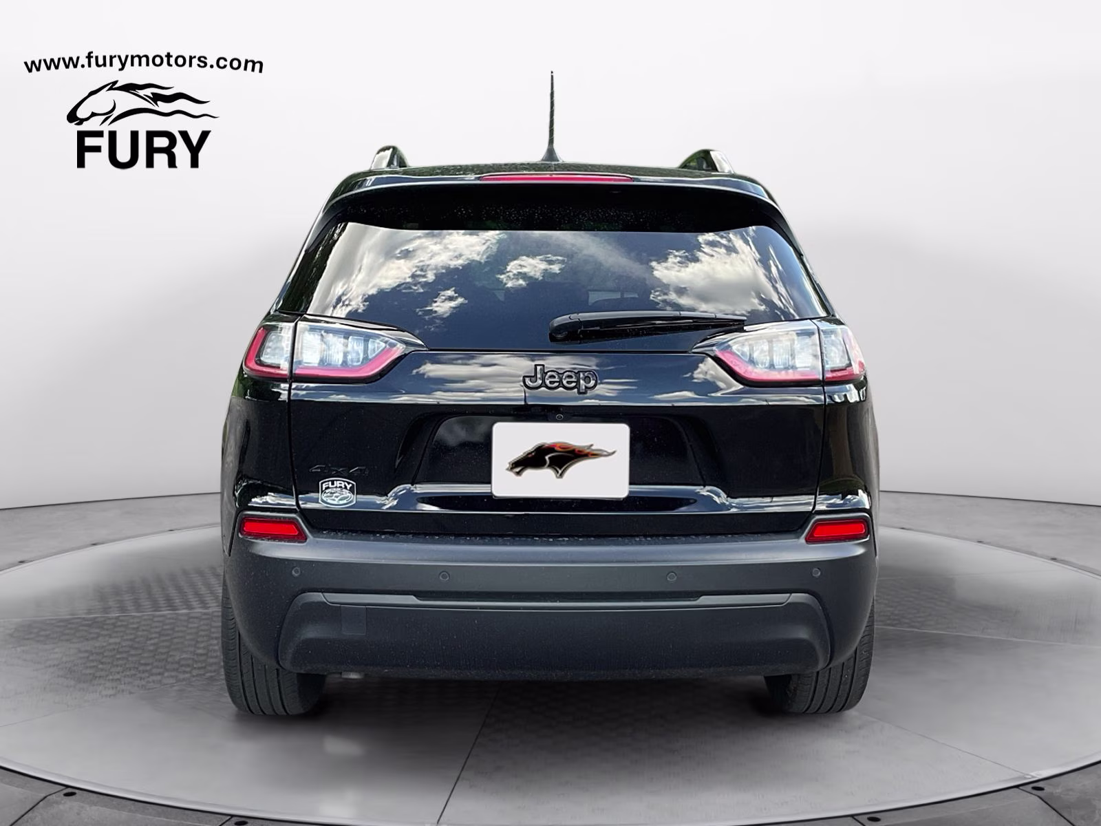 2023 Diamond Black Crystal Pearlcoat Jeep Cherokee Altitude 4X4 SUV