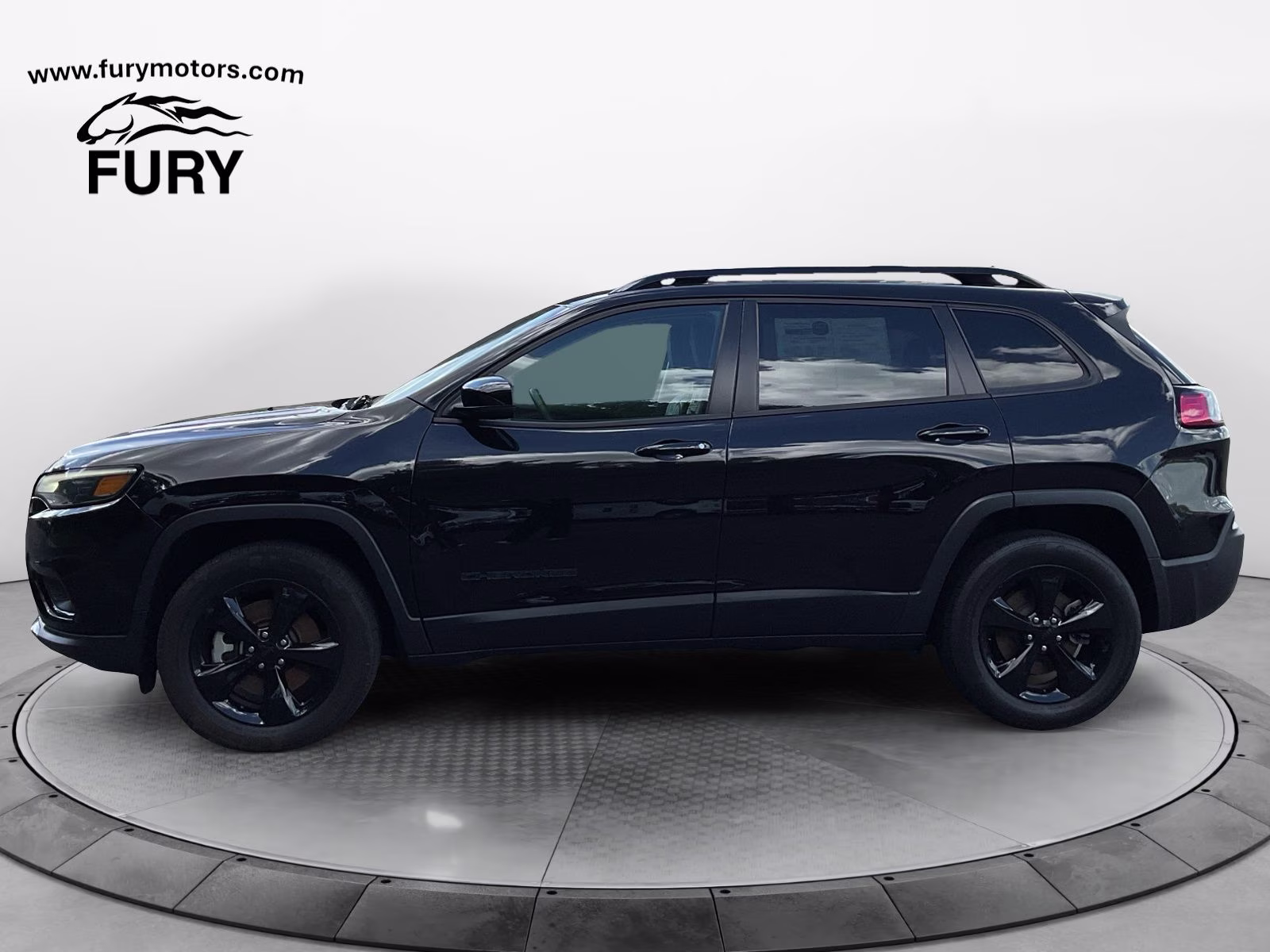 2023 Diamond Black Crystal Pearlcoat Jeep Cherokee Altitude 4X4 SUV