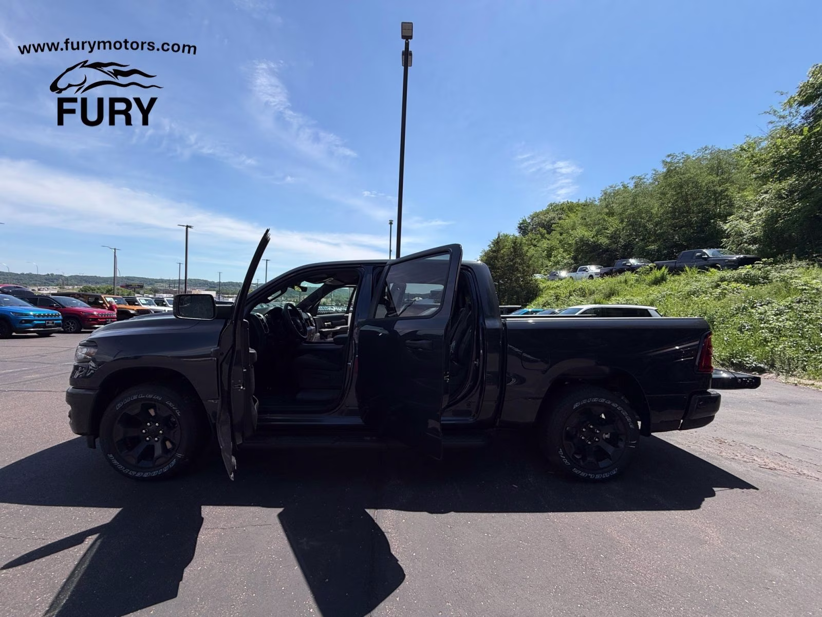 2026 Forged Blue Metallic Ram 1500 Express 4X4 Truck