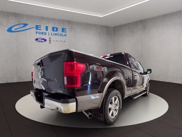 2020 Magma Red Metallic Ford F-150 Lariat 4X4 Truck