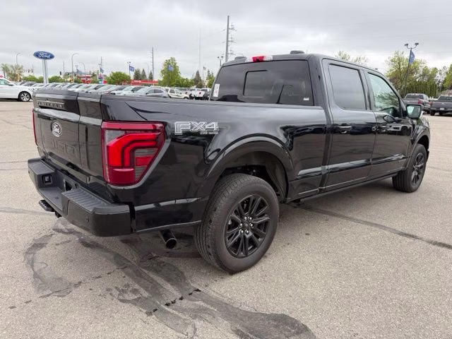 2025 Agate Black Metallic Ford F-150 Platinum 4X4 Truck