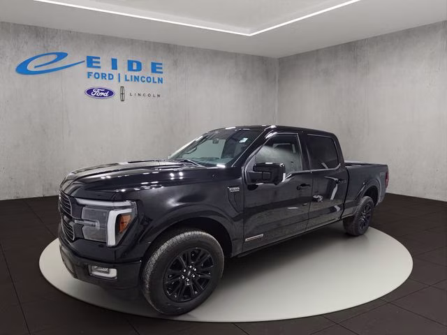 2025 Agate Black Metallic Ford F-150 Platinum 4X4 Truck
